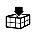 arrival container icon