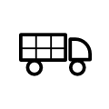 dumpster truck icon