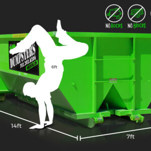 15-Yard Dumpster Rental by Junk Control of Las Vegas and Henderson, NV