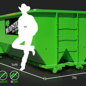 20-Yard Dumpster Rental by Junk Control of Las Vegas and Henderson, NV