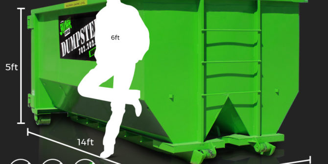 20-Yard Dumpster Rental by Junk Control of Las Vegas and Henderson, NV