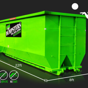 40-Yard Dumpster Rental by Junk Control of Las Vegas and Henderson, NV