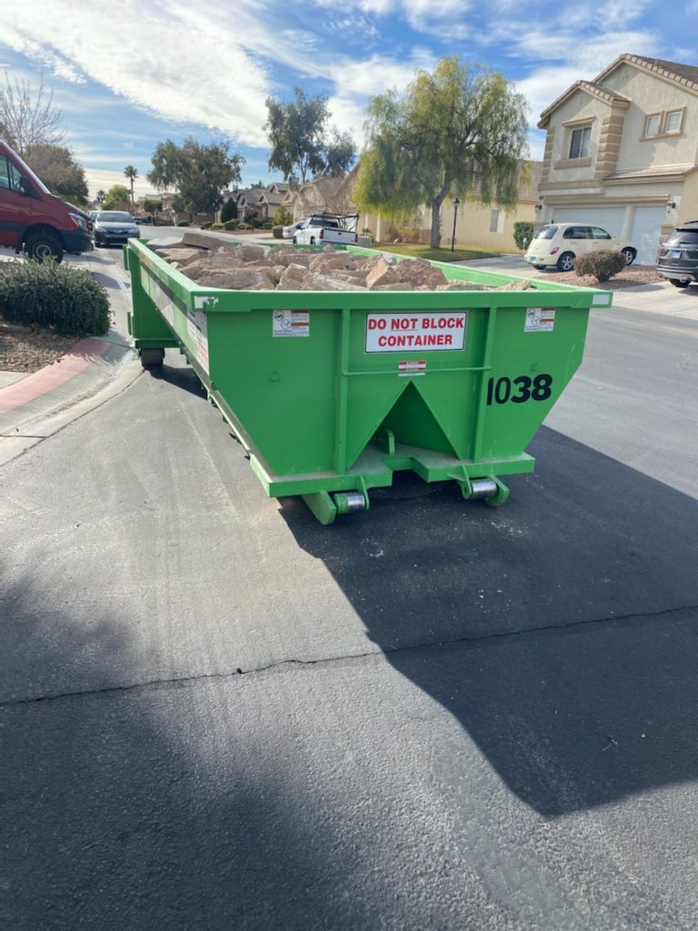 Concrete Dumpsters In Centennial Hills Junk Control Junk Control