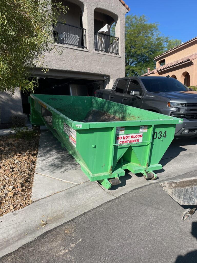 Dirt Dumpsters You Can Rent In Las Vegas NV Junk Control