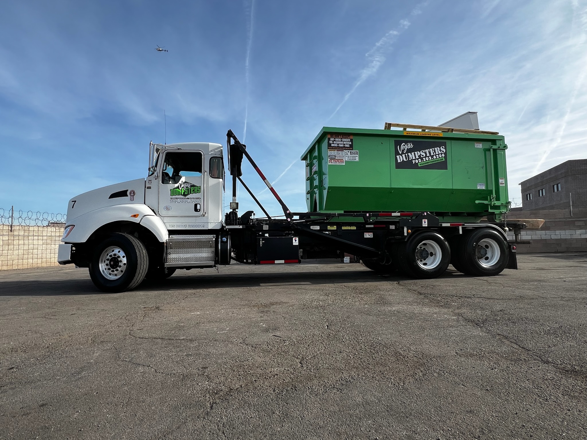 Picture of a 15-Yard Dumpster