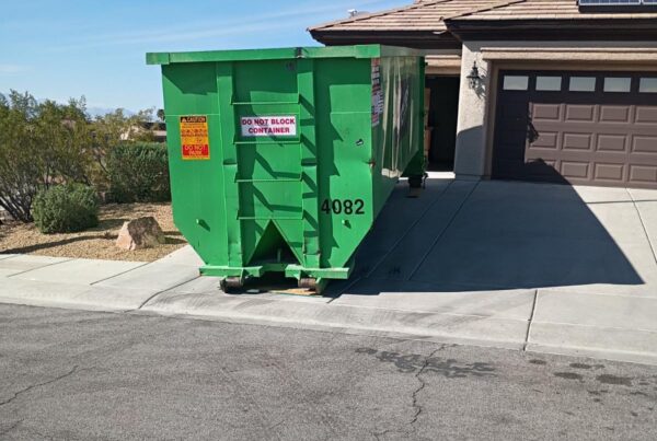 dumpster rental henderson cost