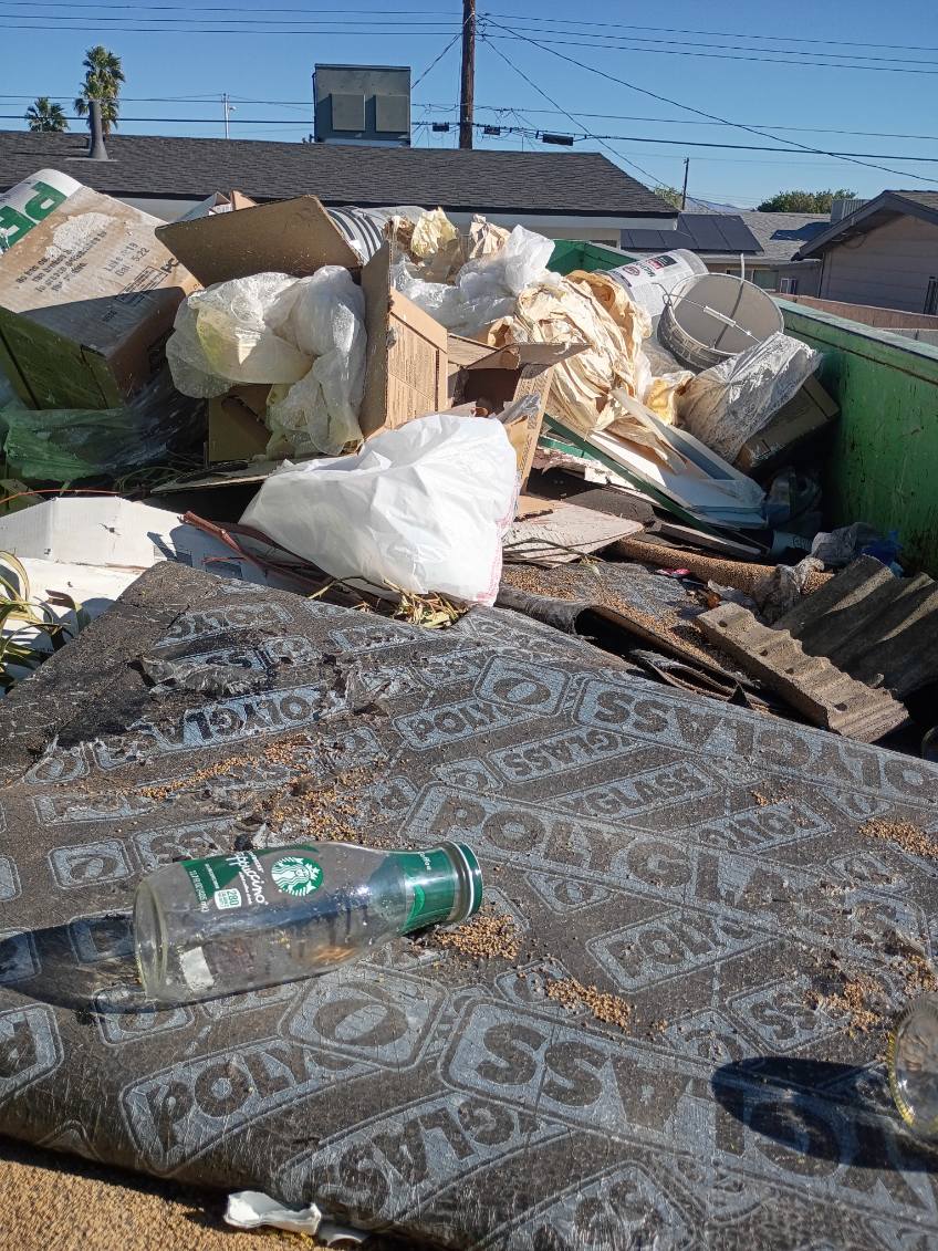 top of dumpster rental