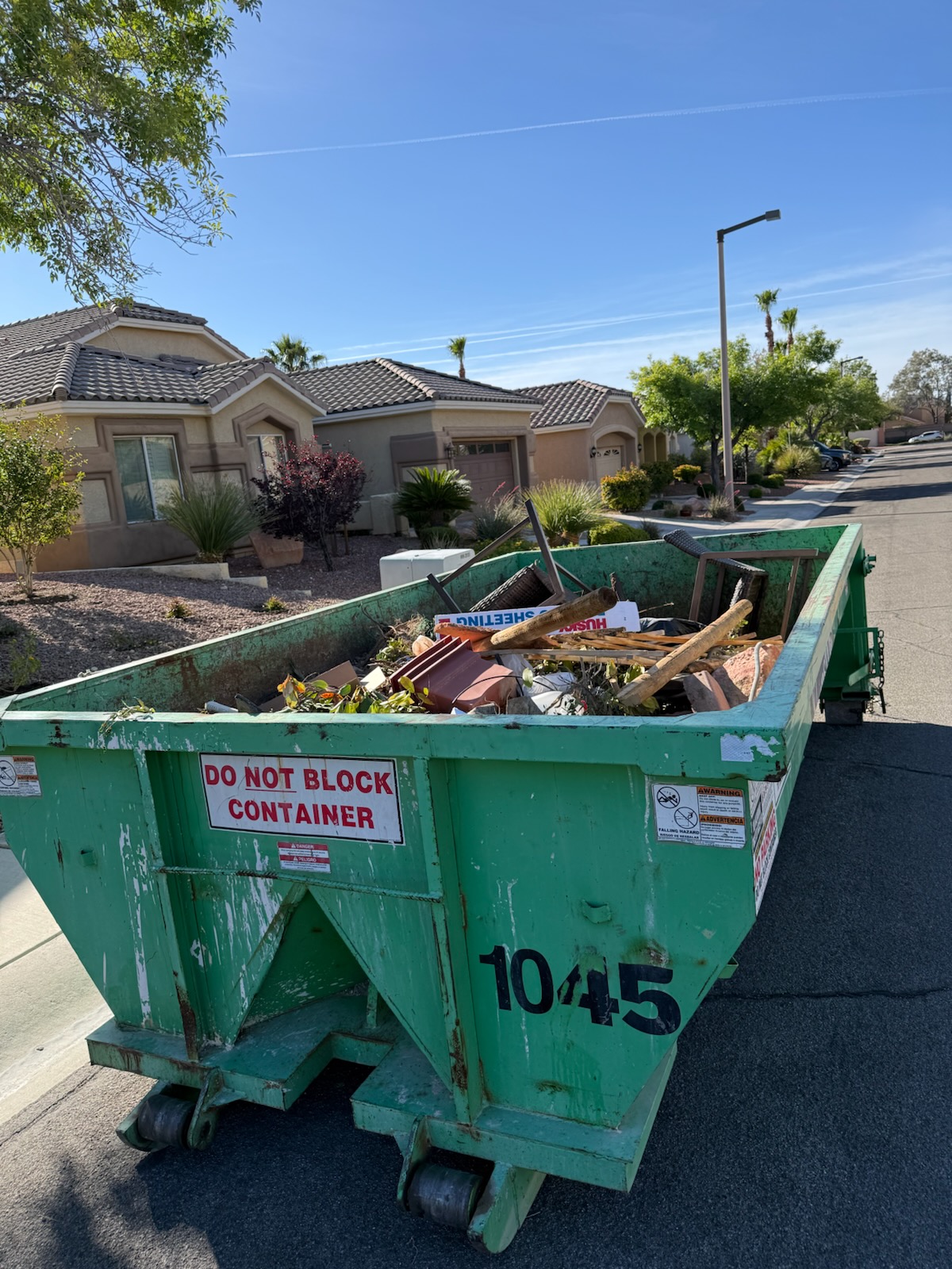 dumpsters spring valley