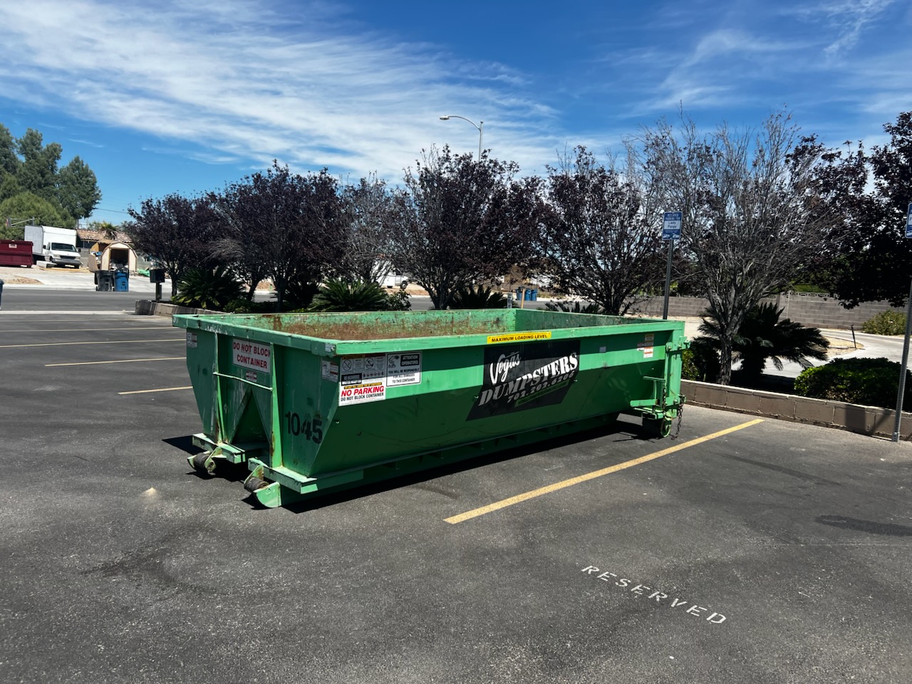 10 yard dumpsters