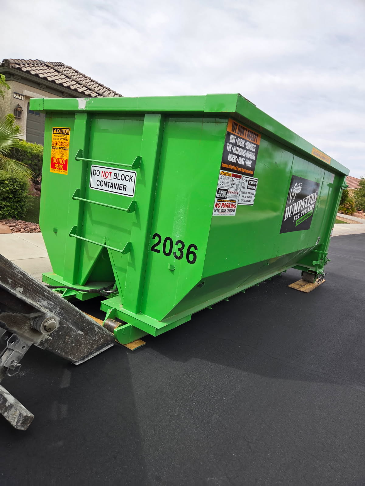 Junk Control Dumpster Service