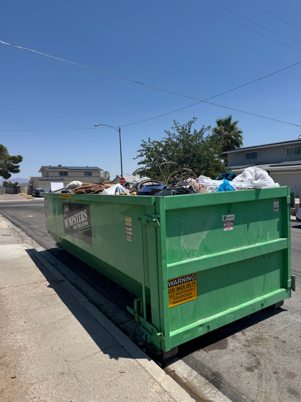 henderson, nv dumpster
