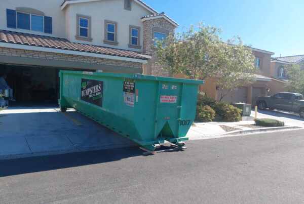 dumpster for landscaping henderson