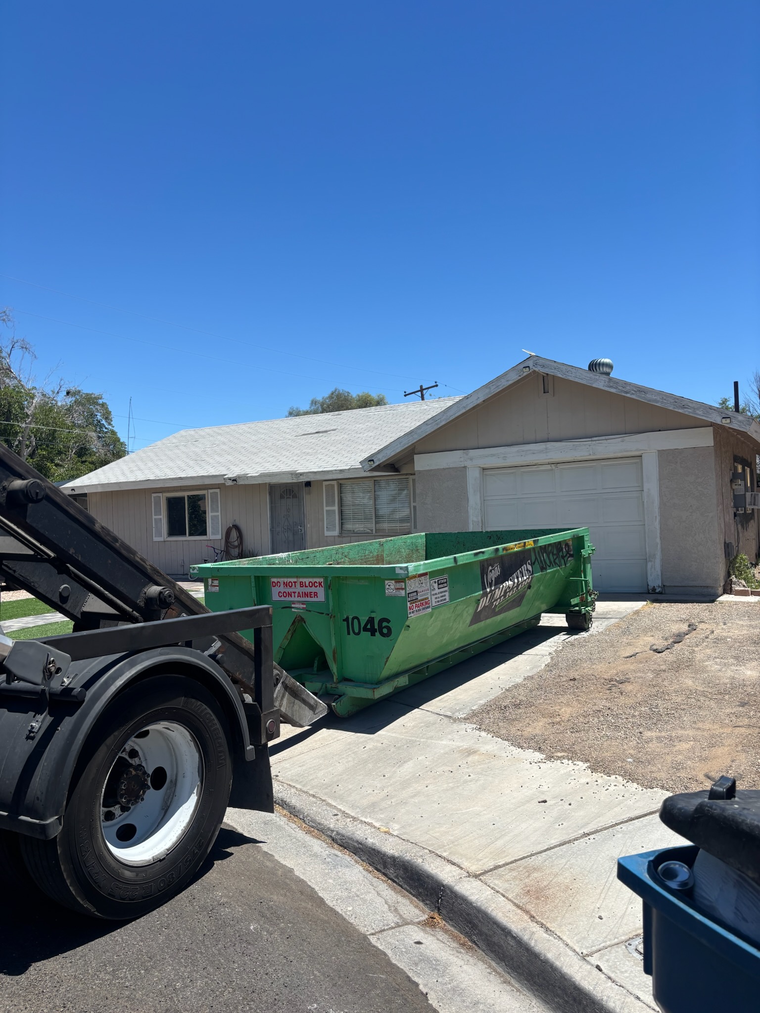 home project dumpster