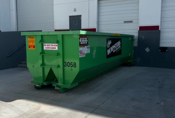 Commercial dumpster rental in Henderson NV for businesses and construction projects