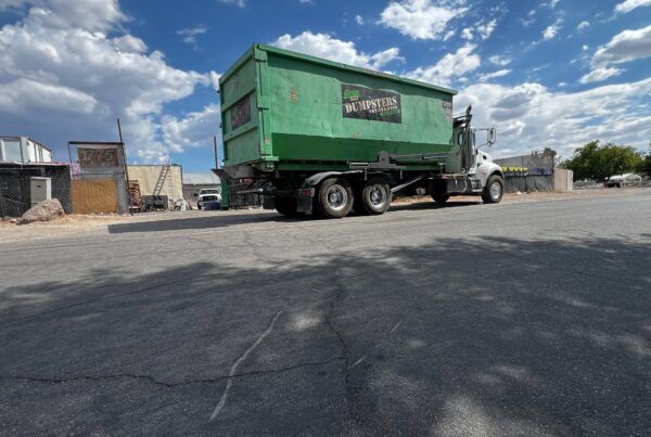 Commercial dumpster rental for Las Vegas business owners and construction projects