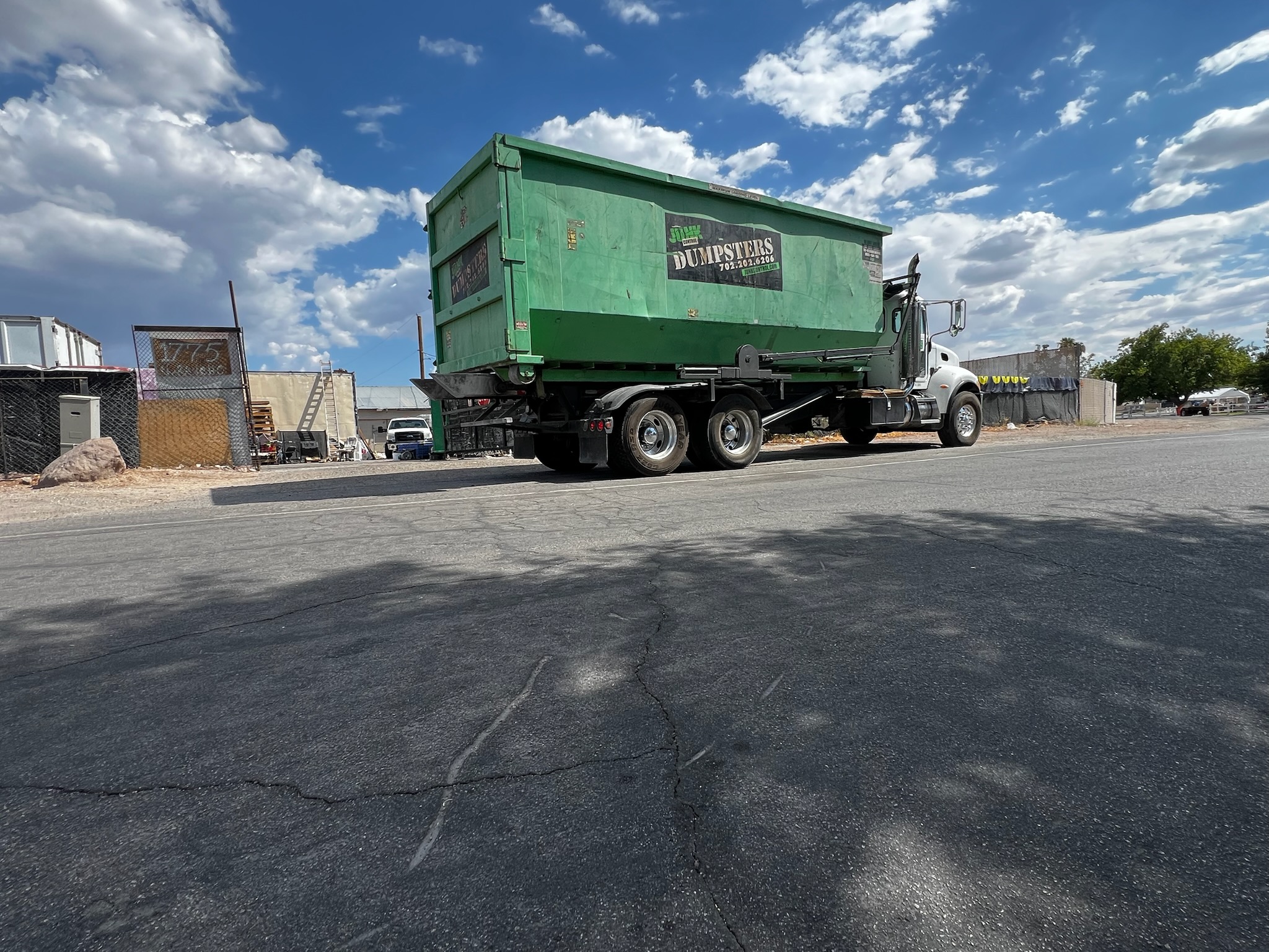 Commercial dumpster rental for Las Vegas business owners and construction projects