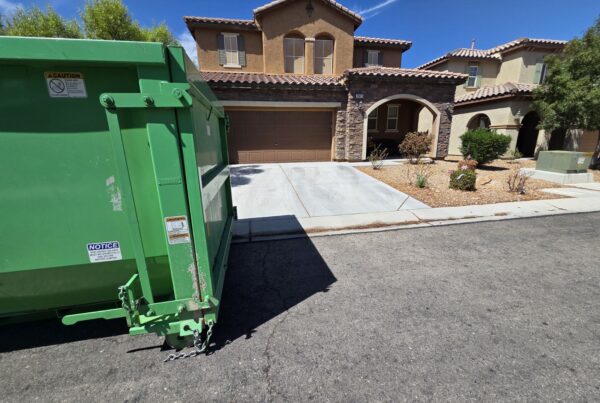 15-yard dumpster rental in Las Vegas for residential and commercial projects