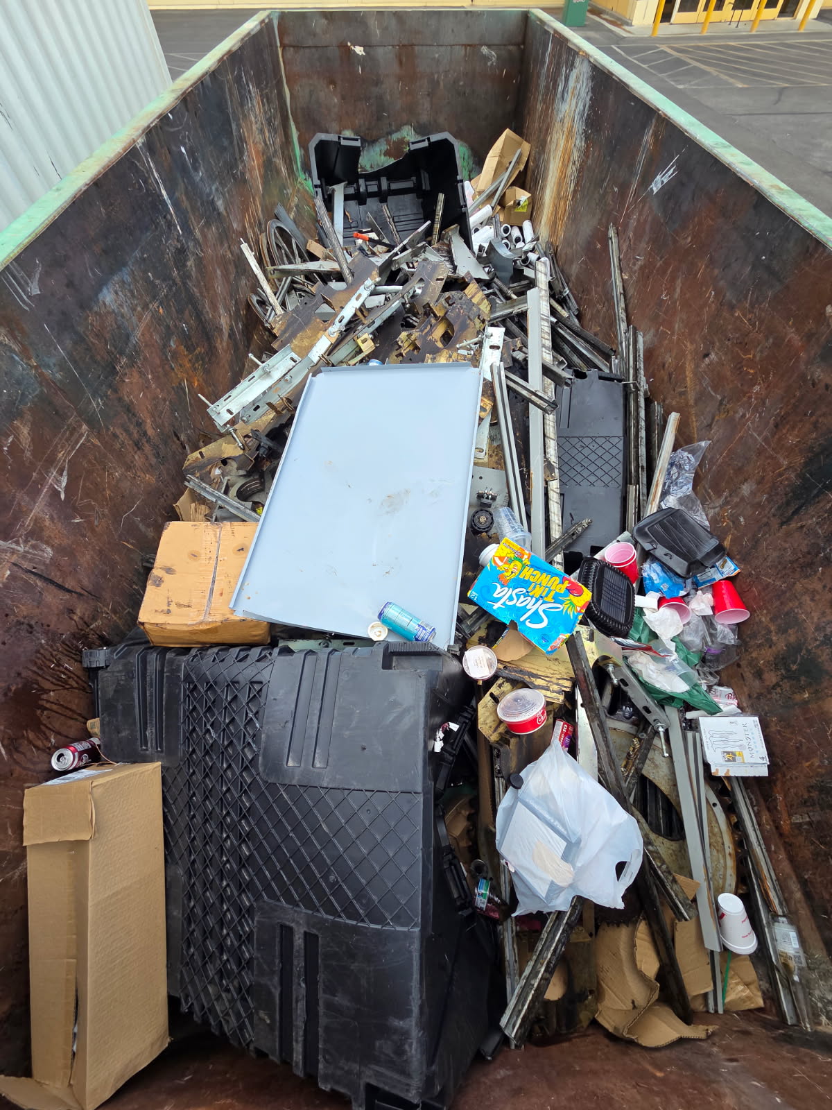 40-yard dumpster rental in Las Vegas from Junk Control for large residential and commercial cleanup projects